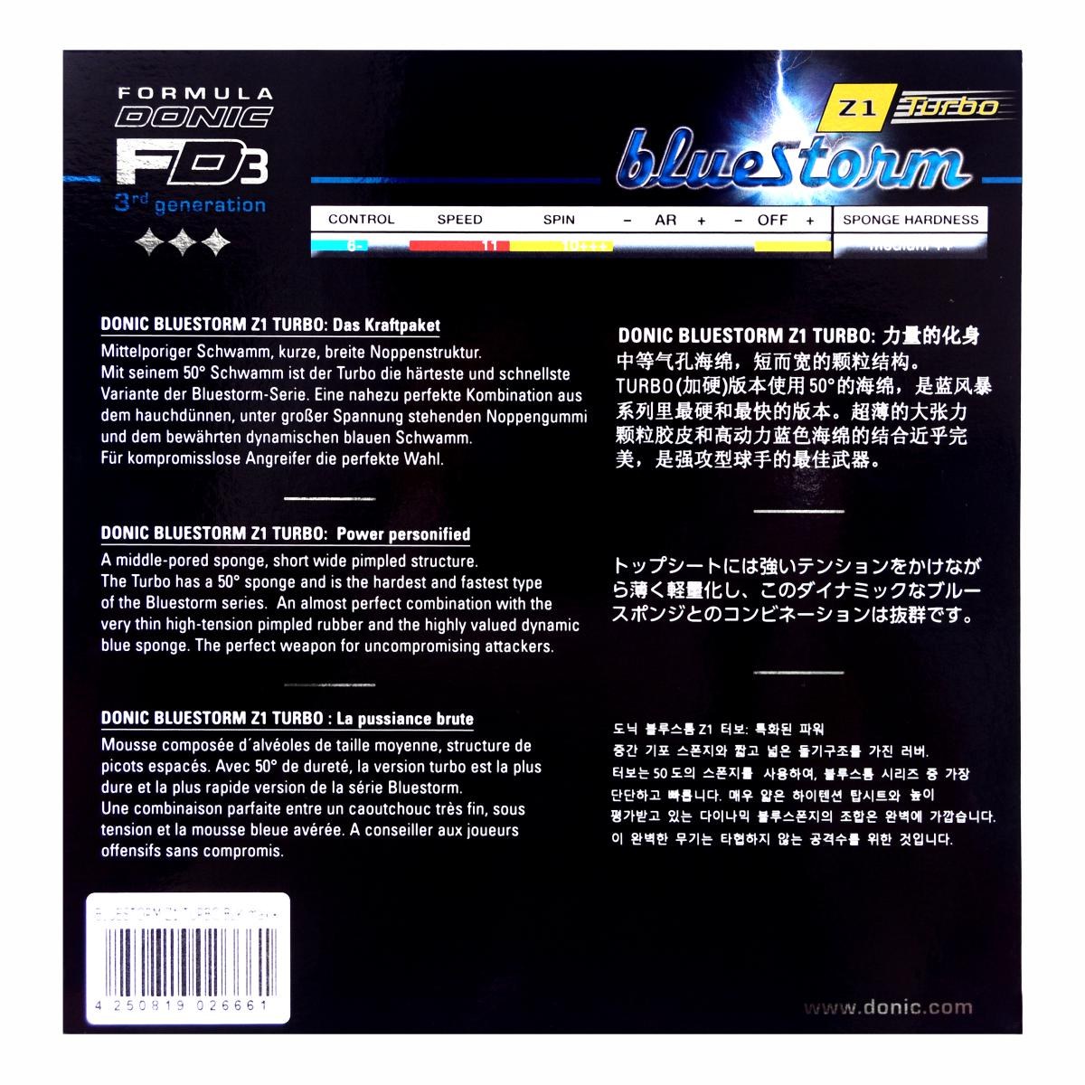 DONIC Bluestorm Z1 Turbo