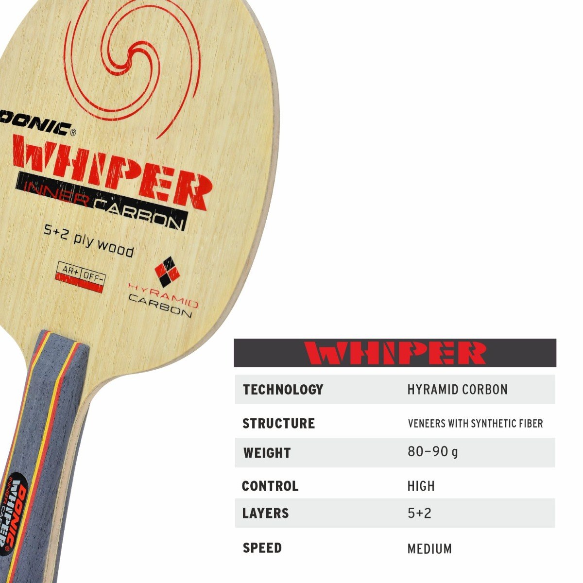 DONIC Whiper Inner Carbon