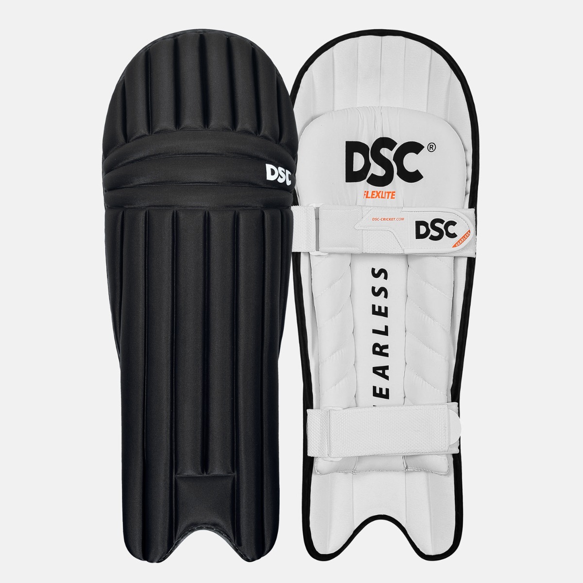 Flex Lite Moulded Batting Leg Guard (Black)
