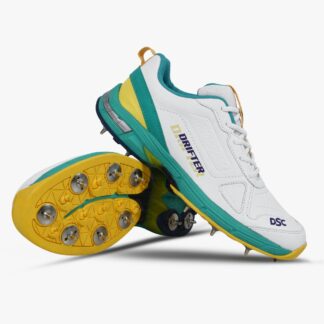 Drifter Cricket Shoes (Sea Green / Yellow)
