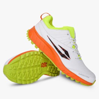 Superstorm Cricket Shoes (Orange / Fluoro)