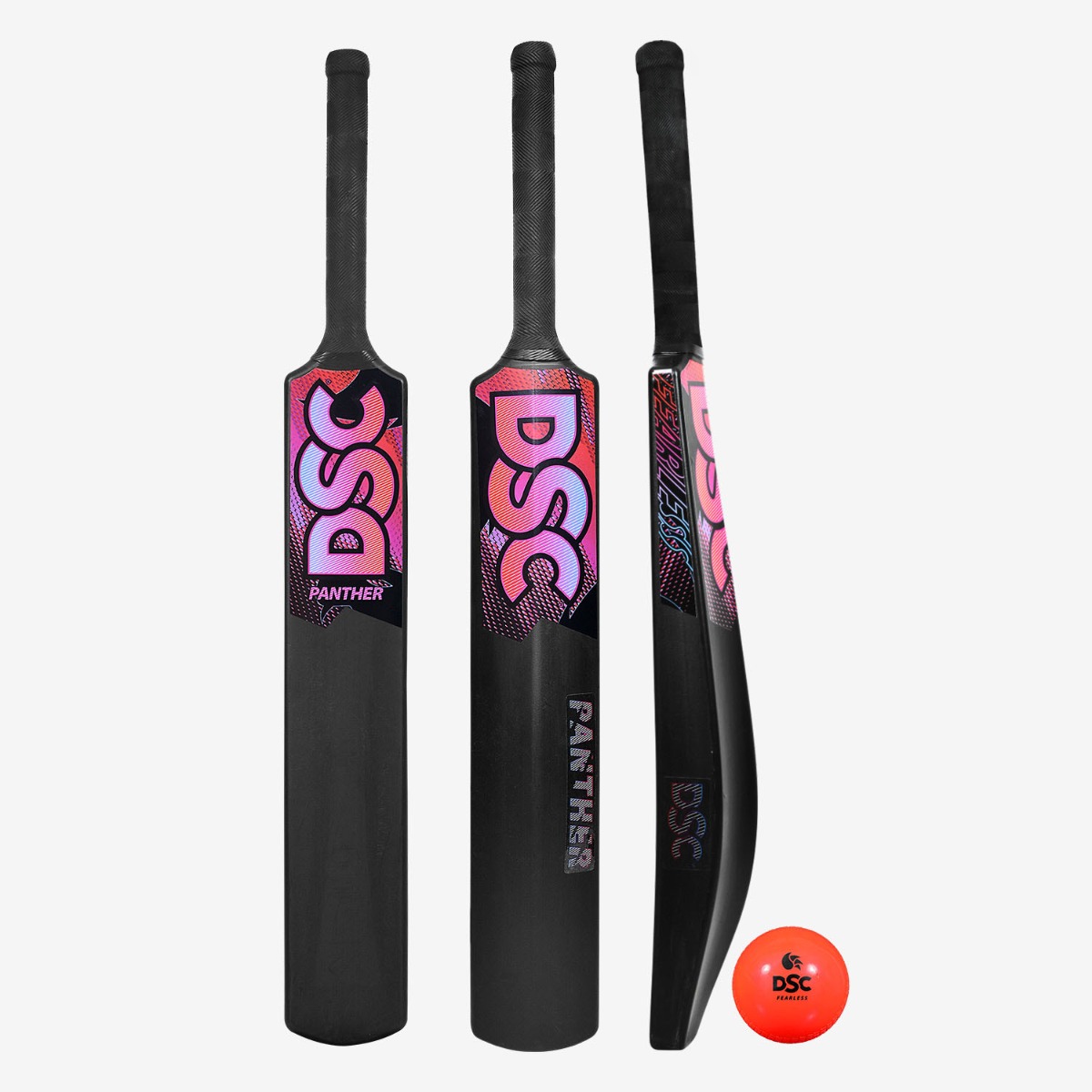 Panther Plastic Bat (Black, Mens)