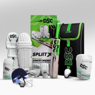 Spliit X1 Junior Kashmir Willow Cricket Kit with Helmet