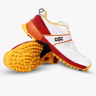 Jaffa Neo Cricket Shoes (Red / Yellow)