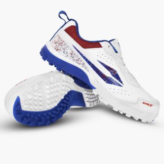 Zooter XT Cricket Shoes (White / Red)